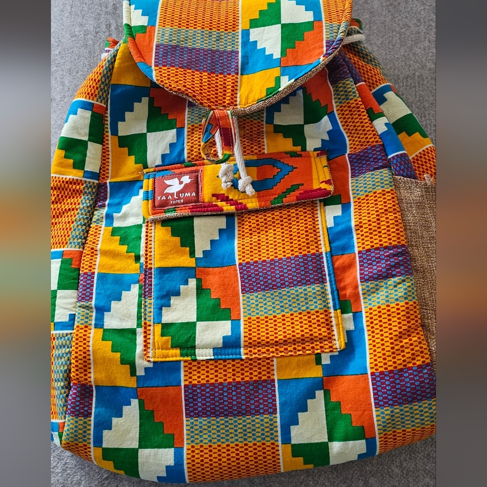 Taaluma Totes Colorful Backpack